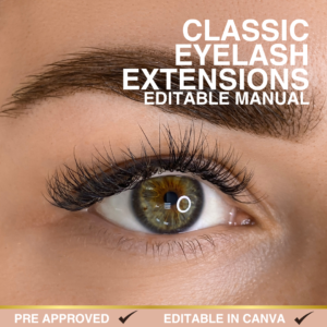 Classic Eyelashes Editable Manual