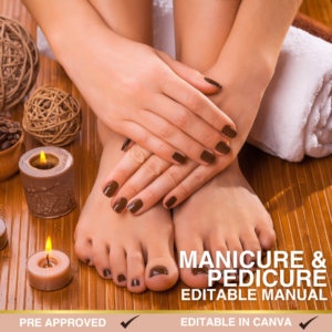 Manicure & Pedicure Editable Manual
