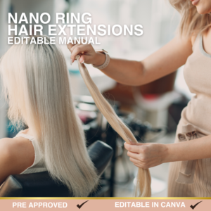 Nano Ring Hair Extensions Editable Manual
