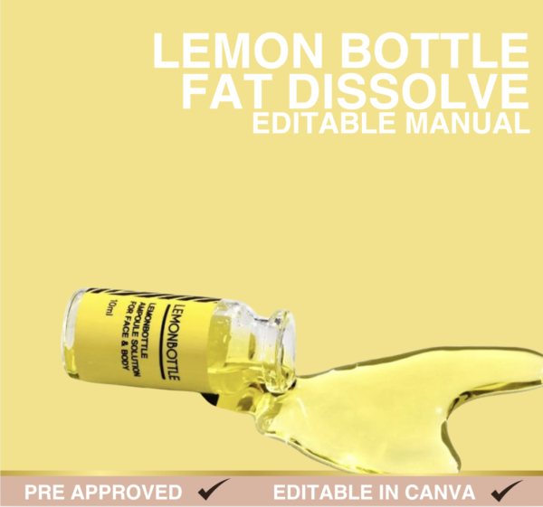 Lemon Bottle Editable Training Manual
