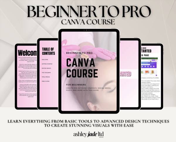 Canva Course- Beginner to Pro