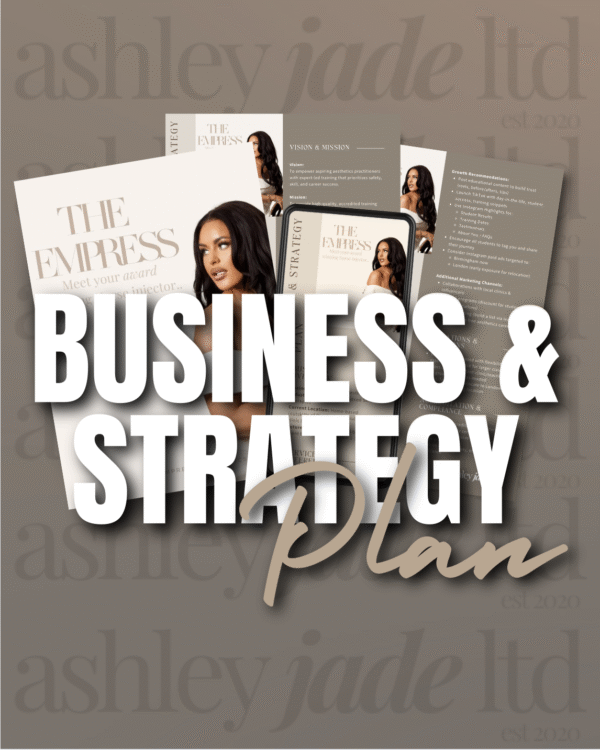 Bespoke Business & Strategy Plan