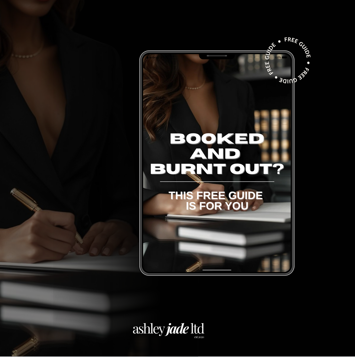 Booked & Burnt Out- FREE Guide